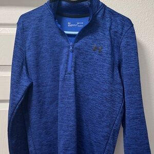 Under Armour Men's Blue Quarter-Zip Sweatshirt